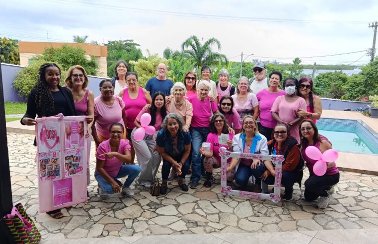 Maricá orienta idosos sobre prevenção do câncer de mama nas Casas da Terceira Idade