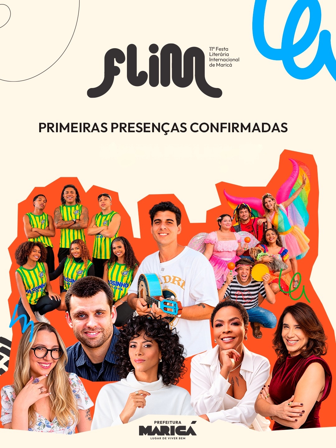 Aline Midlej, Bárbara Carine e Eduardo Spohr estão confirmados na FLIM 2026