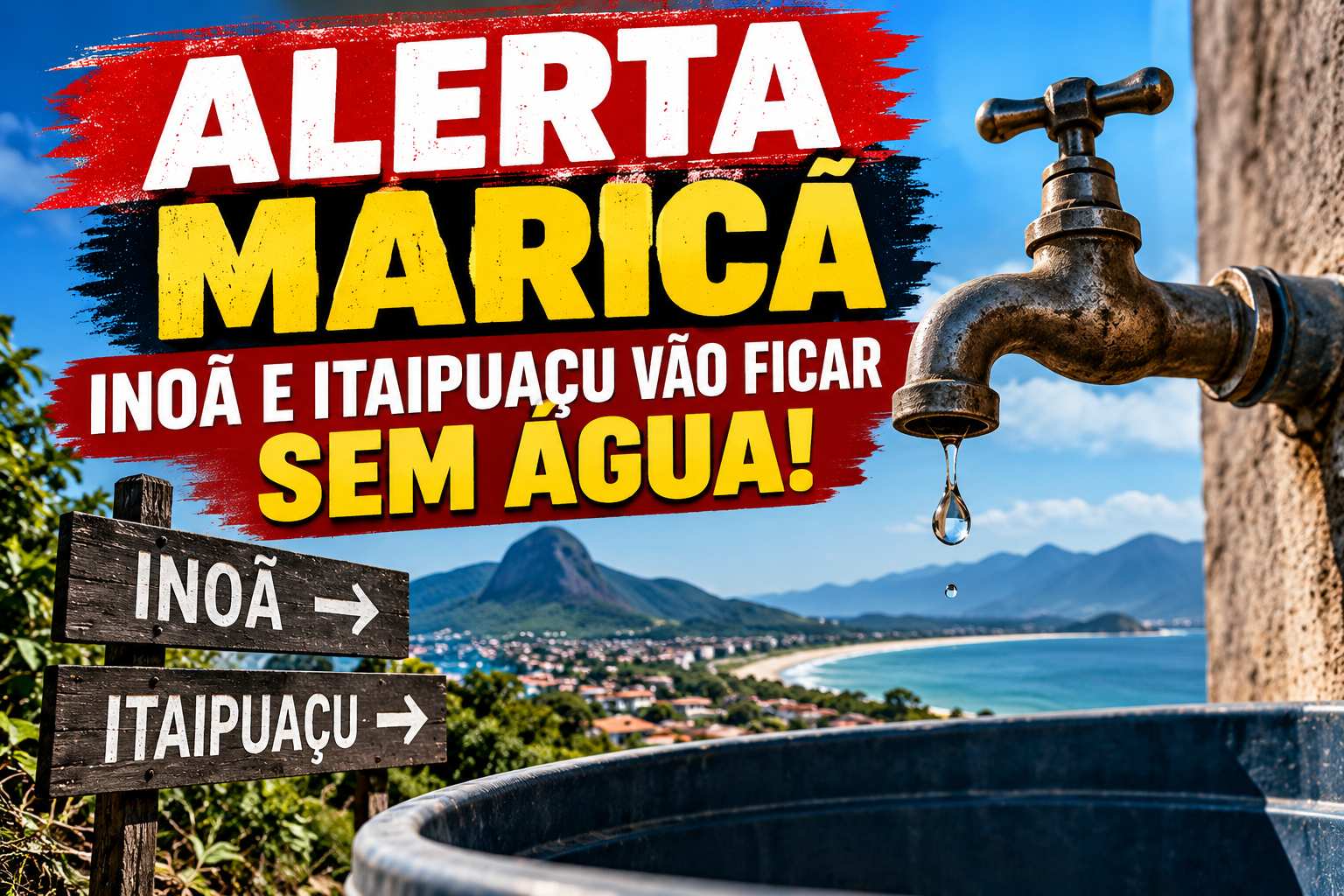 🚨 ALERTA EM MARICÁ! INOÃ E ITAIPUAÇU VÃO FICAR ÁGUA