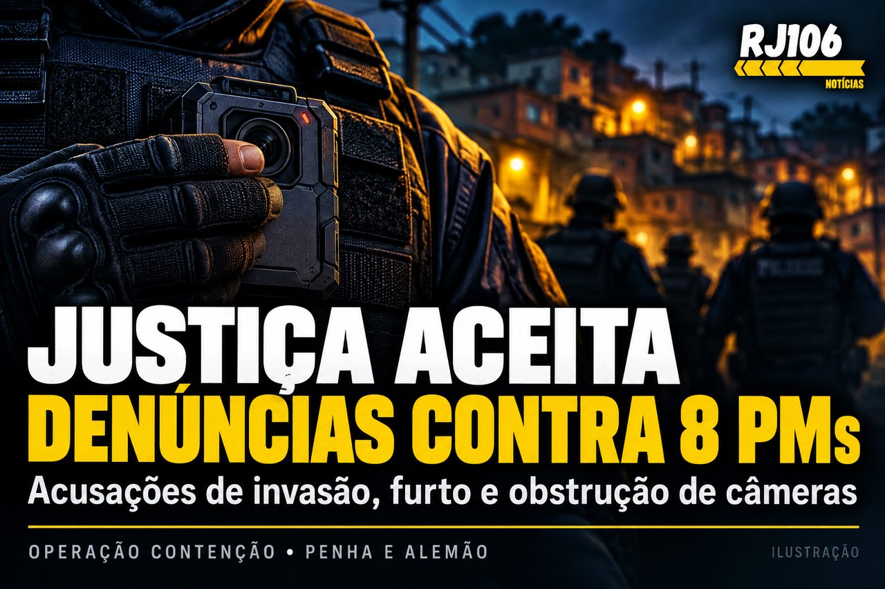 Justiça aceita denúncias do MPRJ contra 8 PMs por invasão, furto e bloqueio de câmeras no Rio
