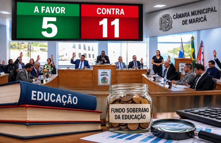 Câmara de Maricá rejeita pedido para secretário esclarecer gestão do Fundo Soberano da Educação