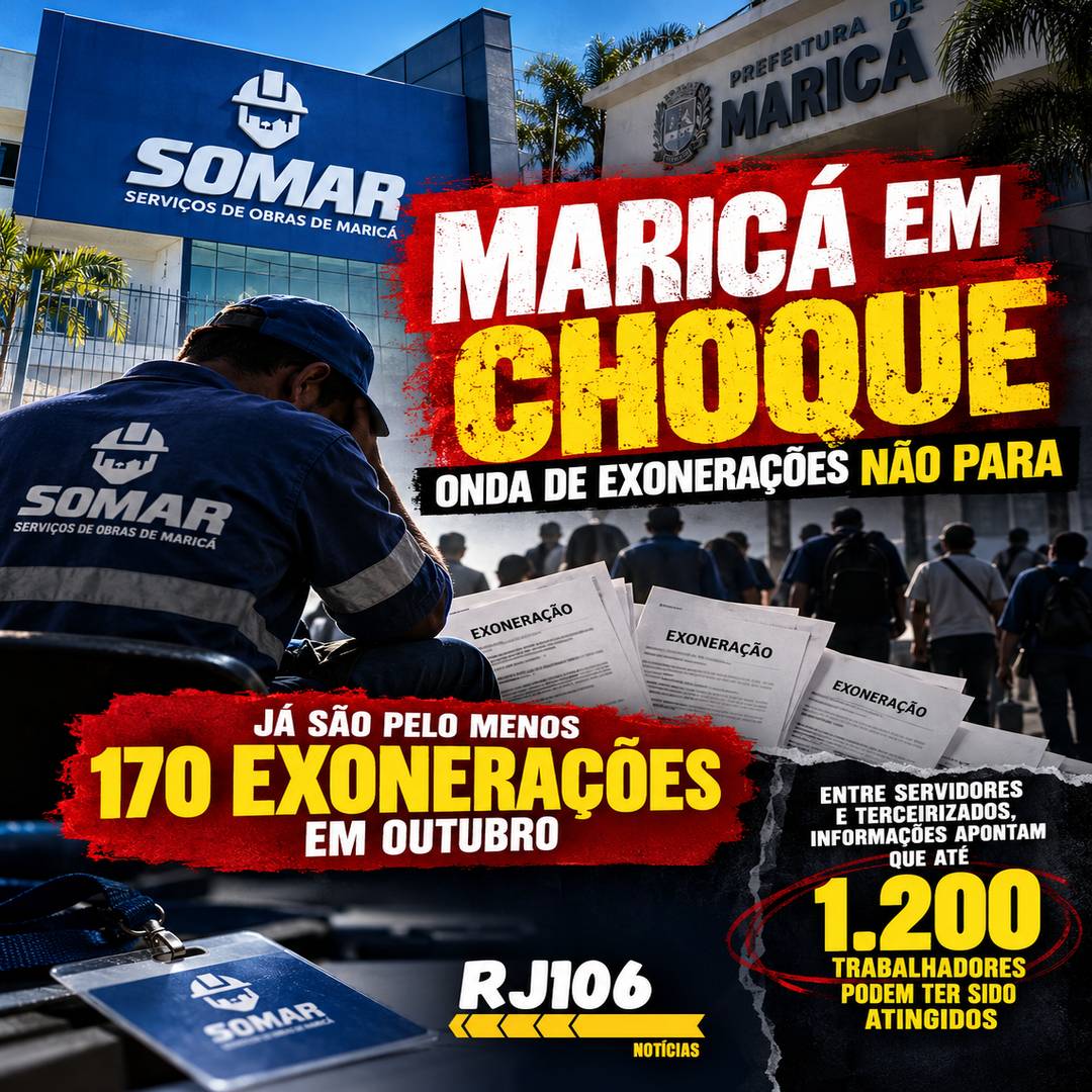 MARICÁ EM CHOQUE: ONDA DE EXONERAÇÕES NÃO PARAM, JÁ SOMAM PELO MENOS 170
