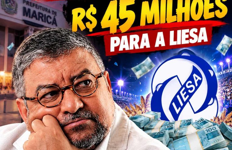 Quaquá fala em cortar gastos, mas Maricá fecha contrato de R$ 45 milhões com a LIESA