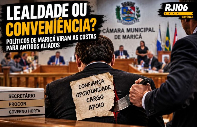 LEALDADE OU CONVENIÊNCIA? POLÍTICOS DE MARICÁ VIRAM AS COSTAS PARA ANTIGOS ALIADOS