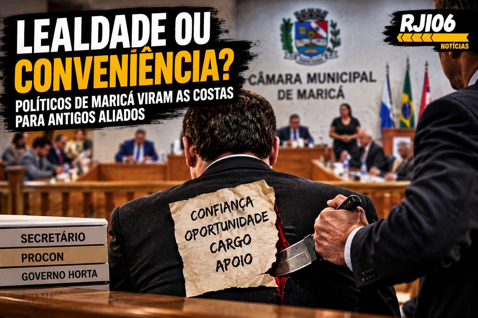 LEALDADE OU CONVENIÊNCIA? POLÍTICOS DE MARICÁ VIRAM AS COSTAS PARA ANTIGOS ALIADOS