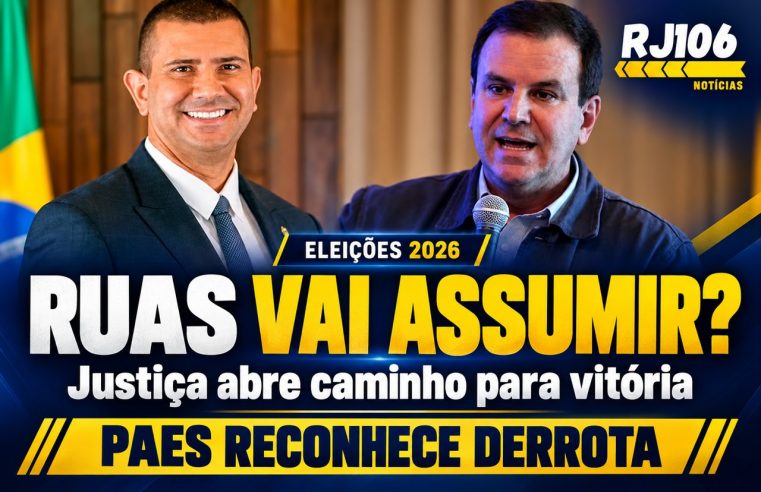 Douglas Ruas vai assumir? Justiça abre caminho para vitória, e Eduardo Paes reconhece derrota